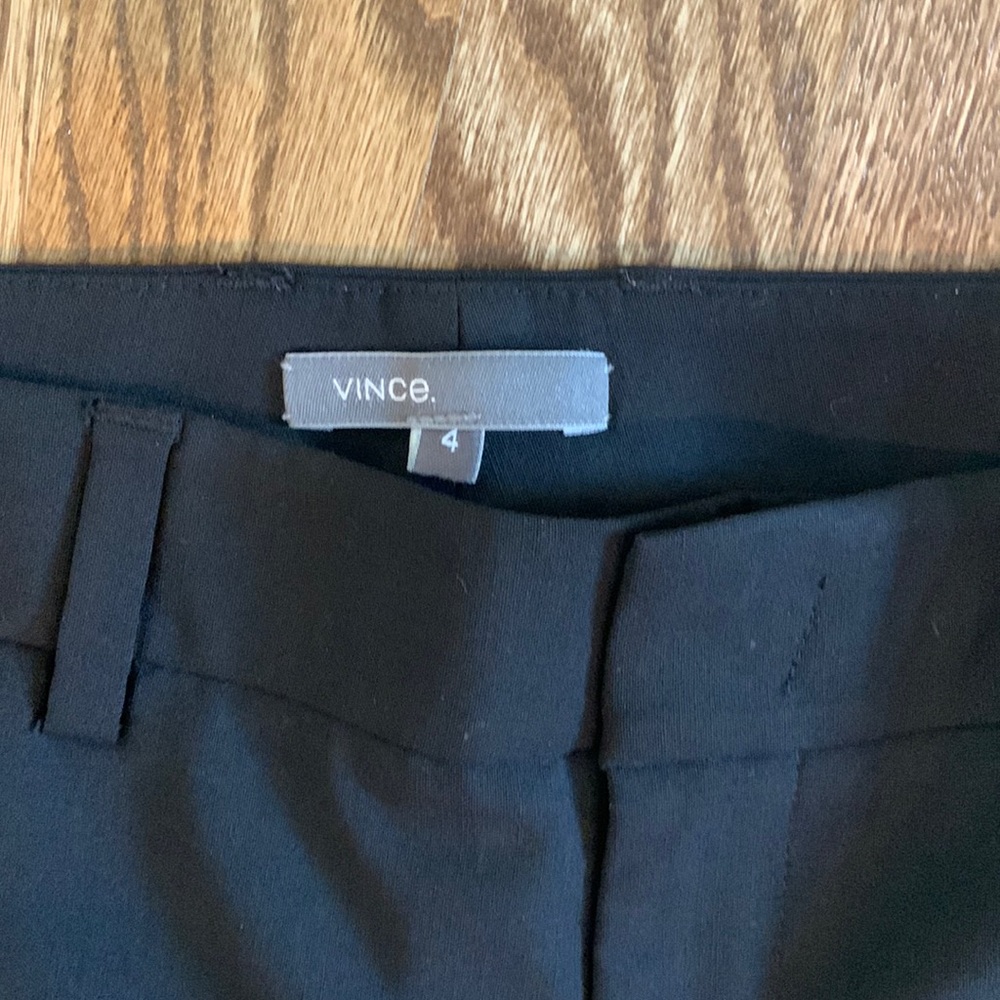 Vince size 4 women’s black dress pants